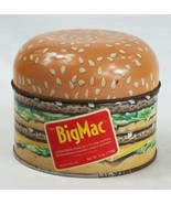 VINTAGE 1996 McDonald&#39;s Big Mac Hamburger Collectible Tin - £38.69 GBP