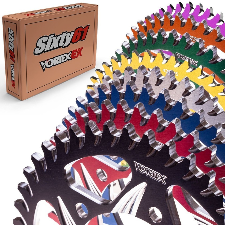 KTM Duke 390 Rear Sprocket 2013-2025 Vortex 520 38-54T Red Black Blue Al... - $100.99 CAD KTM Duke 390 Rear Sprocket 2013-2025 Vortex 520 38-54T Red Black Blue Al... - $100.99 CAD