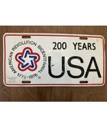 Vintage American Revolution Bicentennial License Plate 1976 Booster Plate - £10.19 GBP