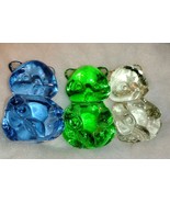 VTG Hermitage Pottery Glass Gummy Bear Figurines Birthday HomeStyles 3.2... - $620.00 MXN