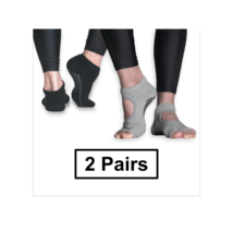 Women Yoga Socks with Non-Slip Grip Pilates Barre Ballet Yoga Dance Sports Socks - £9.99 GBP