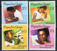 ZAYIX - Papua New Guinea 707-710 MNH Writing Mailing Stamping Letter  072922S84 - £2.15 GBP