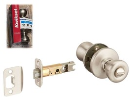 KWIKSET 93001-865 Tylo Privacy Lockset, Size 1 - Satin Nickel - £15.90 GBP
