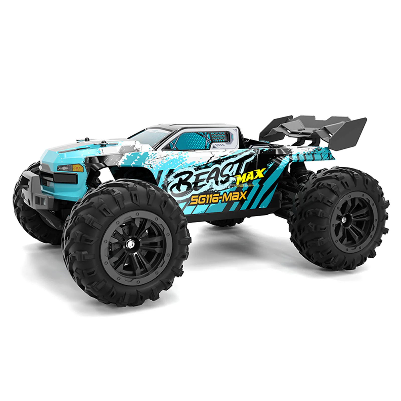 Off-Road Control Trucks Boys Toys With Led Lights Brushless Motor Truck Toy 4WD - £45.69 GBP+