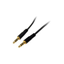 Startech MU15MMS 3.5MM SLIM STEREO AUDIO CABLE FOR IPOD AND MP3 PLAYER - $36.63