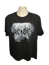 AC DC Electric Guitar Adult Black XL TShirt - £15.79 GBP