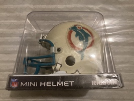 Miami Dolphins Authentic Mini Helmet. Free shipping! - $19.99