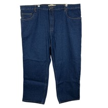 Faded Glory Mens Relaxed Fit Jeans Size 46/30 100% Cotton Denim Blue - $23.03