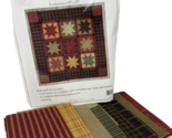 Rachel's of Greenfield Homespun Stars Quilt Kit 22" x 22" NEW - $23.74