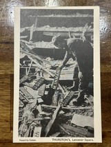 WW2 WWII Postcard Ruins THURSTON&#39;S Leicester Square Vintage Collectable ... - $5.89