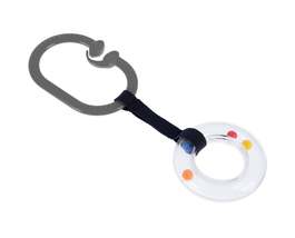 Babyjem rattle teether oval - $31.09 MXN