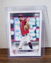 2022 Topps Series 1 John Gant 235/300 Advanced Stats Minnesota Twins - £7.90 GBP