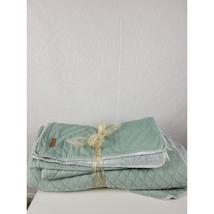 Kookaburra by Ugg Tanami Quilt Set King Green Blanket Shams Home Bedding - $140.25