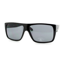 Classique Noir Carré Rectangle Cadre Lunettes de Soleil Hommes Décontrac... - $9.83