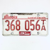1988 United States Illinois Land of Lincoln Trailer License Plate 368 056TA - €10,23 EUR