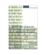 Geoffrey Chaucer: The Général Prologue Pour Canterbury Tales George, Jod... - $12.20 CAD