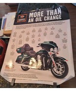 Harley Davidson Motorcycle Green More Than An Oil Change TWO Posters 28x... - $49.95