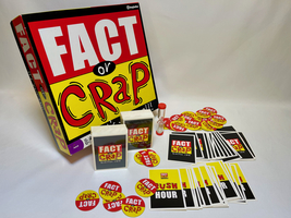 Original &quot;Fact or Crap... It&#39;s Your Call!&quot; Board Game - Test Your Knowledge with - £8.01 GBP