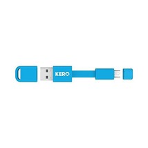 Kero Nomad Micro USB to USB 2.0 Key Ring Cable - Blue  - $10.00