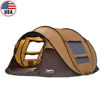 Outdoor Tent Camping Throw Pop Up Tent High Quality Waterproof Travel Camping  A - £144.32 GBP