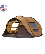 Outdoor Tent Camping Throw Pop Up Tent High Quality Waterproof Travel Camping  A - £144.76 GBP