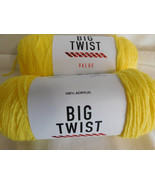 Big Twist Value lot of 2 Varsity Yellow Dye Lot 656257 - $12.99