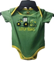 John Deere Size 6/9M Tractor How I Roll Bodysuit Green - £9.95 GBP