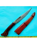 Ginugon  style bolo tribal slim knife  hand forged 7&quot; spring steel  blade - €69,12 EUR