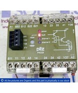 Pilz PNOZ 8 3S/1O Safety Relay 474760 Emergency Stop Relay PNOZ83S1O 24V... - $618.04 CAD