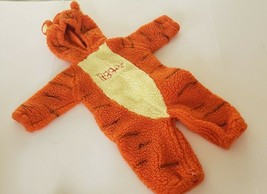 Disney Store Infant/Todder Size 6-12M Tigger Soft Fuzzy Plush Halloween Costume - £19.29 GBP