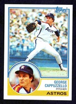 Houston Astros George Cappuzzello 1983 Topps #422 ! - £0.38 GBP