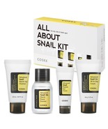 COSRX All About Snail Mucin Korean Skin Care Set, Mini Travel Essentials, - $25.91 CAD