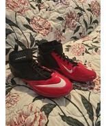 Nike Lunar Superbad Pro Bred 2012 Men’s Size 12.5 Black Red Custom 51132... - $50.00