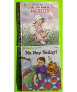 My Little Book Of Words/ No Nap Today! (First Little Golden Book) (HC 19... - $7.99