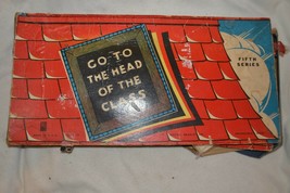 Vintage GO TO HEAD OF THE CLASS Quiz Board Game 5th Series USA  - $32.71