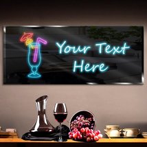 Personalized Umbrella Cocktail Neon Sign 600mm X 250mm - £99.64 GBP+