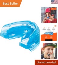 Double Braces Mouth Guard - Ultimate Protection for Lacrosse, Hockey, Fo... - $756.61 MXN