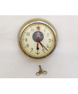 USSR Russian Soviet Vostok Navy Marine Submarine/Ship's Clock Working 202400182 - £321.93 GBP