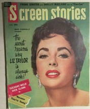 SCREEN STORIES magazine April 1960 Liz Taylor cover - $9.89