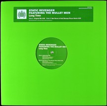 Static Revenger / The Mullet Men &quot;Long Time&quot; 2001 Vinyl 12&quot; Promo ~Rare~ Htf - £14.15 GBP