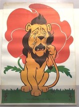 The Cowardly Lion of Oz Original Poster by WW Denslow  - £196.03 GBP