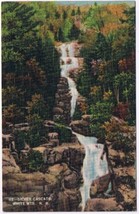 Postcard Silver Cascade White Mountains New Hampshire - $4.94