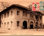 1910s Postcard Cambodia Pnom Penh w Indochine 6 &amp; 1/2 Cent Stamp UNP Bur... - $59.35