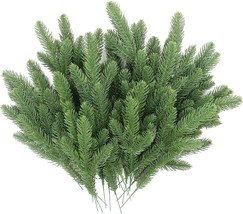 Hananona 50 Pcs. Artificial Pine Branches Green Plants Pine Needles Diy, Green). - £30.76 GBP