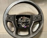 OEM factory original black synthesis steering wheel for some 2019+ Chevy - $140.24