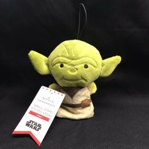Hallmark Star Wars Jedi Master Yoda Small Stars Plush Itty Bitty Sized Ornament - £17.28 GBP