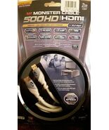 MonsterMC500HD-2M 24k Gold Contacts 3D HDMI Cable HDTV Blu-Ray DVD Xbox ... - $29.99