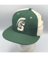 Vintage New Era Michigan State Spartans Wool Fitted Baseball Hat 7 1/4 U... - $33.94 CAD