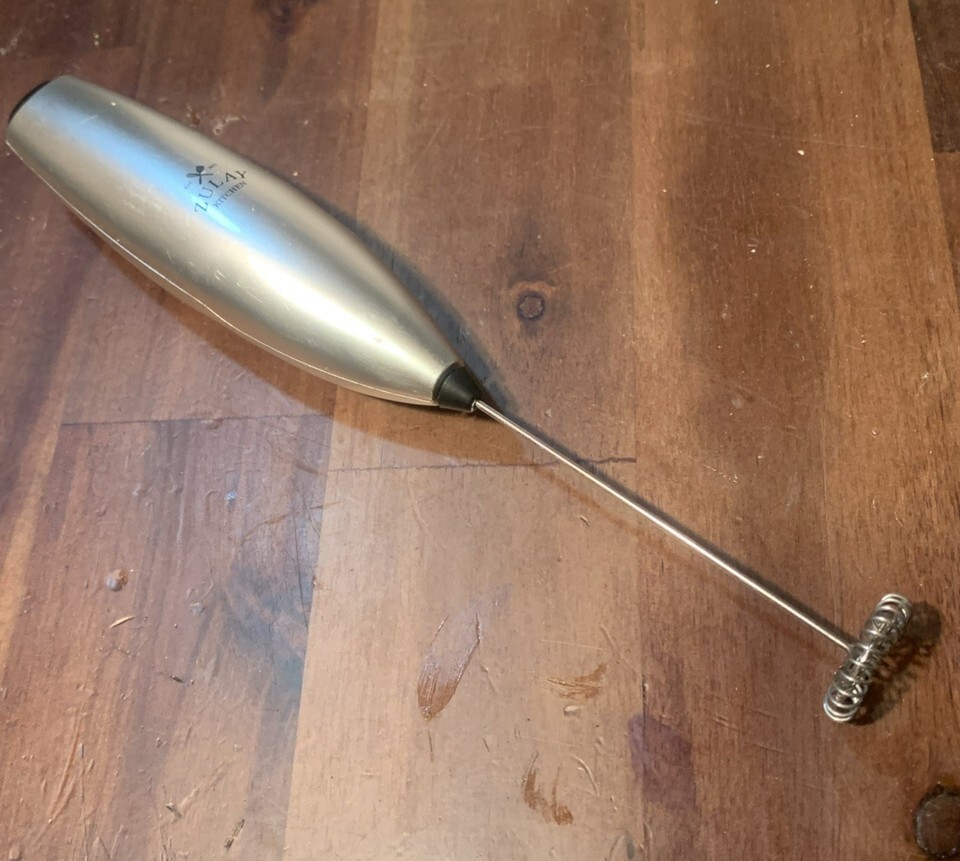 Zulay Kitchen Powerful Milk Frother Wand - Mini Milk Frother Handheld Stainless Item image 6