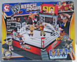 WWE Stackdown Ring Building Set John Cena The Miz Universe 3 minifigs Sm... - $22.95